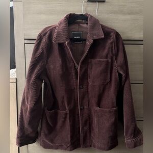 Todd Snyder Italian Corduroy Chocolate Brown Chore Coat